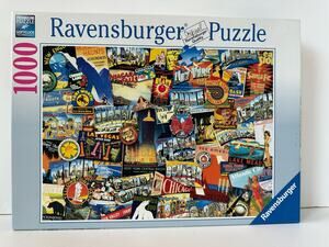 Ravensburger Jigsaw Puzzle, Road Trip USA, Premium Softclick, 192120, 1000 pc
